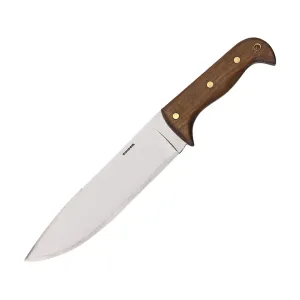 Condor Knives Moonshiner Fixed Blade Knife 9" Drop Point 1075 Polished Blade Walnut Handle