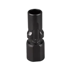 SilencerCo 3-Lug Suppressor Adapter MP5-Style M13.5-1LH Thread Steel Matte