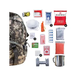 Wise Company 5-Day Survival Backpack Camo