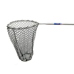 Ranger Landing Nets Hook Free Series Landing Net 36" Handle 18" x 18" Round Hoop Black Rubber