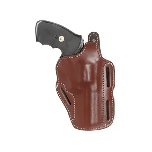 Triple K 570 Woodsman OWB Holster Right Hand Taurus 44, 607, 608 4" Leather Walnut