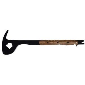 Ontario Fire SPAX 22.19" Overall Length Black High Carbon Steel Blade Laminated Hardwood Handle