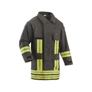 Military Surplus German Gore-Tex Firefighter Jacket Grade 2 Dark Blue Large
