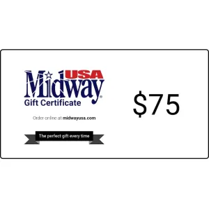 MidwayUSA $75 Gift Certificate