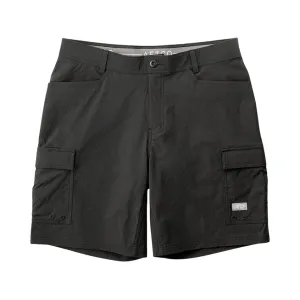 AFTCO Men's Deckhand Shorts Black 32" Waist 9" Inseam