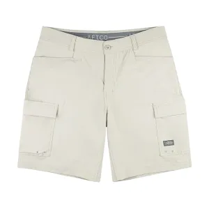 AFTCO Men's Deckhand Shorts Pelican 42" Waist 9" Inseam