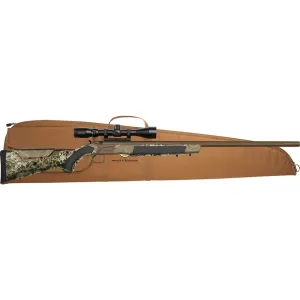 CVA Accura LR-X 50 Caliber Muzzleloading Rifle 30" Threaded Cerakote Patriot Brown Barrel Realtree Hillside Stock with KonusPro 3-10x 44mm Scope