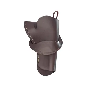 Hunter 1090 Western Crossdraw OWB Holster Right Hand Colt Single Action Army, Ruger New Vaquero 4.75" to 5.5" Leather Antique Brown