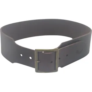 Hunter Cap and Ball Revolver Gun Belt 2.5" Leather Antique Brown XL