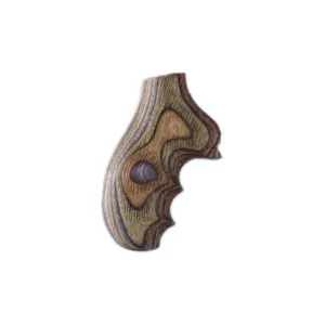 Hogue Fancy Hardwood Grips with Finger Grooves for Ruger SP101 Lamo Camo