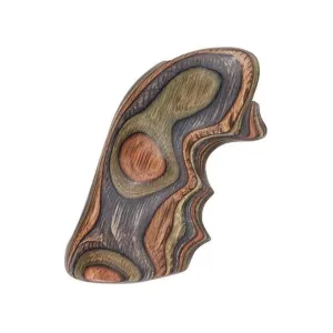 Hogue Fancy Hardwood Grips with Finger Grooves for Ruger Blackhawk, Single Six, Vaquero Lamo Camo