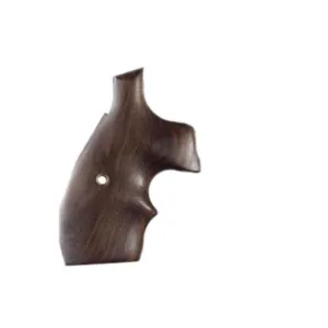 Hogue Bantam Grips for with Top Finger Groove S&W N-Frame Round Butt Pau Ferro