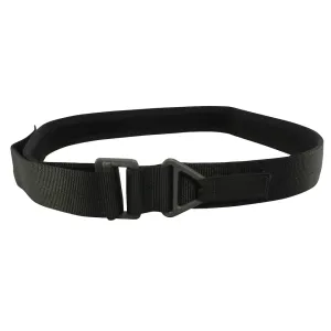 BLACKHAWK! Instructor Gun Belt 1-3/4" Black Steel Buckle Nylon Black 42" to 51" Waist.