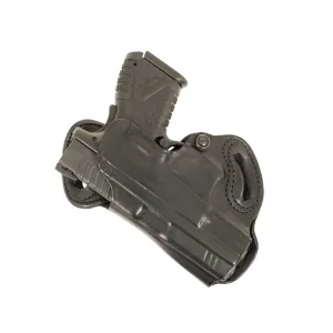 DeSantis Gunhide Small of Back (S.O.B.) OWB Holster Left Hand 1911 Government Leather Black
