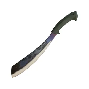 Condor Knives Bushcraft Parang Machete 13" 1075 Natural Blade Polypropylene Handle Green