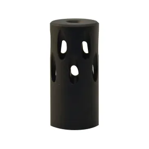 Volquartsen Forward Blow Compensator Ruger 10/22 22 LR .920 Diameter 1/2-28" Thread Aluminum Black