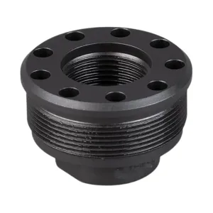 SilencerCo Alpha Fixed Barrel Thread Mount 1/2"-36 for SilencerCo Octane Steel Matte