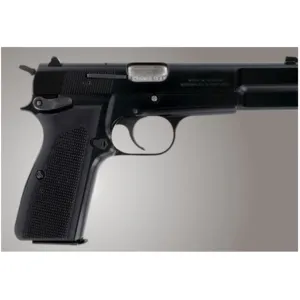 Hogue Extreme Series Grips for Browning Hi-Power Checkered G10 Black