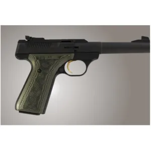 Hogue Extreme Series Grips for Browning Buckmark Checkered G10 Olive Drab
