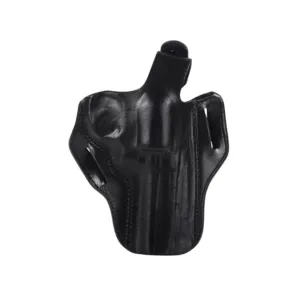 DeSantis Gunhide Thumb Break Scabbard OWB Holster Right Hand Ruger GP100 4" Leather Black