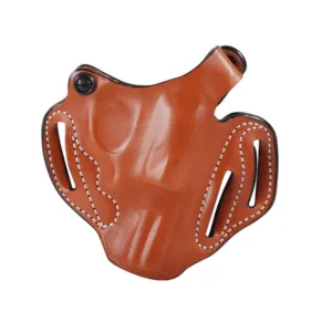 DeSantis Gunhide Thumb Break Scabbard OWB Holster Right Hand S&W J Frame 36, 3, 60, 317, 331, 337, 360 2.25" Leather Tan