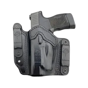 DeSantis Gunhide Variable GRD OWB Holster Ambidextrous Glock 19, 19X, 23, 32, 45 Optics Ready Leather Black