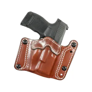 DeSantis Gunhide Variable GRD OWB Holster Ambidextrous Sig Sauer P365, P365 SAS, P365 XL with Romeo Zero Leather Tan