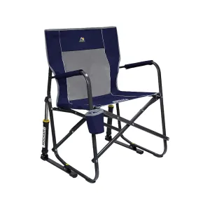 GCI Outdoor Freestyle Rocker Folding Chair Indigo Blue