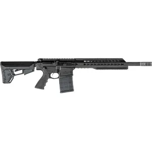 Christensen Arms CA-10 DMR Semi Automatic Rifle 308 Winchester 18" Carbon Fiber Threaded Barrel Anodized Black Frame Black Adjustable Stock