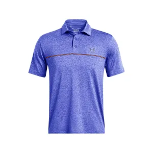 Under Armour Men's Playoff 3.0 Freedom Star Short Sleeve Polo Shirt Royal Medium