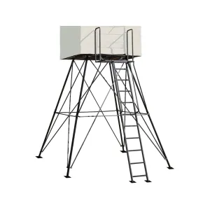 Rivers Edge Landmark 10' Elevated Box Blind Platform Steel