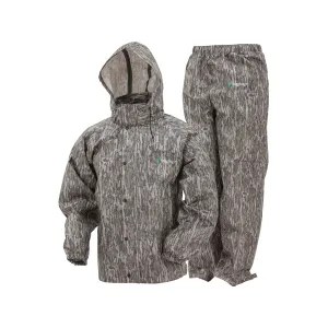Frogg Toggs Men's All Sport Rain Suit Mossy Oak Bottomland XL