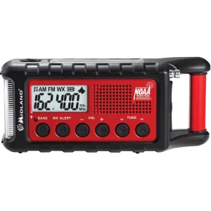 Midland ER310 E+Ready Emergency Crank Radio with NOAA