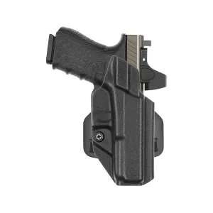Tulster Range+ Paddle OWB Holster Right Hand for Glock 17, 22, 31, 47 Kydex Black