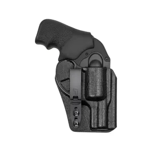 Tulster RATH IWB Holster Ambidextrous Ruger LCR 1.87" 357 Kydex Tru-Hide Whip