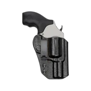 Tulster RATH IWB Holster Ambidextrous Smith & Wesson Model 637 7.875" J-Frame 38 Special Kydex Tru-Hide Whip