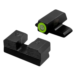 XS Sight Systems Sight Set Minimalist Green Standard Height Sig P320, P365, P226, P229; Springfield, HellCat; FN 509