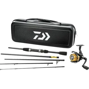 Daiwa Carbon Case Travel Spinning Combo 5'6" Spinning Rod Light