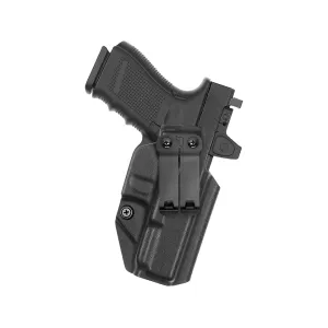 Tulster Profile+ IWB Holster Right Hand for Glock 19, 19X, 23, 25, 32, 44, 45 Kydex Black