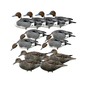 GHG Pro Grade Silhouette Pintail Duck Decoy 12PK