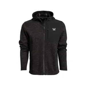 Vortex Optics Men's Horizon Seeker Full Zip Hoodie Black Heather Medium
