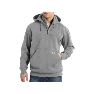 Carhartt Men's Rain Defender Loose Fit Heavyweight Quarter Zip Sweatshirt Heather Gray 3XL