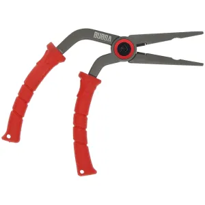 Bubba Pistol Grip Pliers 6.5" Stainless Steel Polymer Handle Red