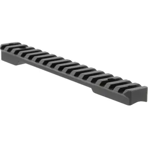 Talley 1-Piece Picatinny Scope Base Fierce Fury, Edge Short Action Matte Black