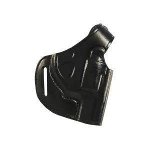 Bianchi 75 Venom OWB Holster Right Hand S&W J Frame 2" Leather Black