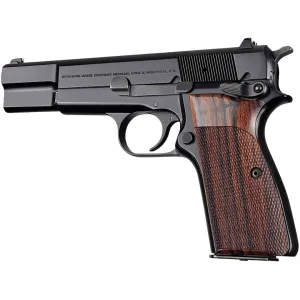 Hogue Fancy Hardwood Grips for Browning Hi-Power Checkered Cocobolo