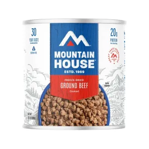Mountain House Ground Beef Freeze Dried Food #10 Can