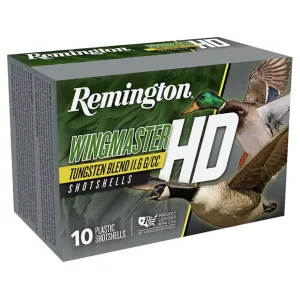 Remington Wingmaster HD Waterfowl 12 Gauge Ammo 3" #6 Tungsten Shot 1-3/8 oz Box of 10