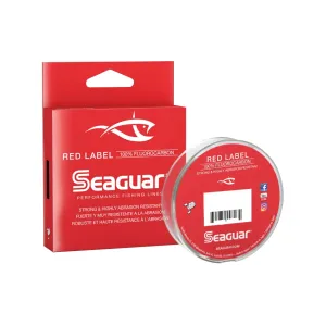 Seaguar Red Label Fluorocarbon Fishing Line 12lb 1000yd Clear