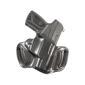 DeSantis Gunhide Mini Slide OWB Holster Right Hand Springfield Hellcat Pro Leather Black